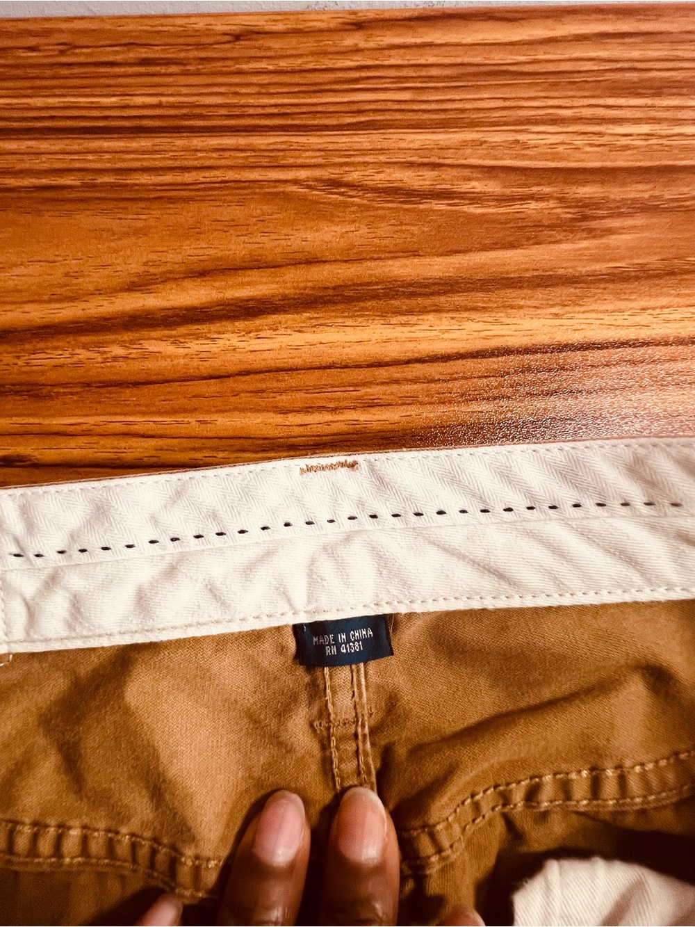 Ralph Lauren Tan Canvas with Brown Leather Polo Label
